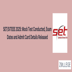 SET SITEEE 2025 Mock Test Conducted Exam Dates and Admit Card Details Released